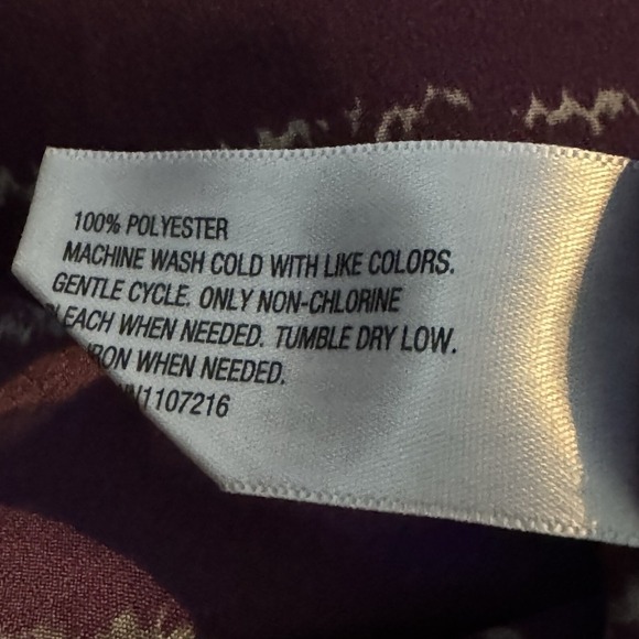 Mossimo XXL 2X Top Shirt Purple White Striped Sleeveless Scoop Neck Racerback - Picture 3 of 6